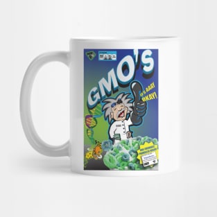 GMO'S Cereal Box Mug